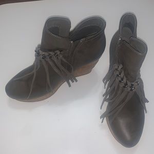Southern Fried Chics Fringe Booties